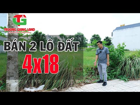 Video Bán Gấp 2 Lô 4x18 Gần Trường Học Kế Bên Công Viên Lớn... - YouTube