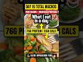 What I eat in a Day 15 - 1,160 Calories & 76g Protein #elitehumanoperator #fatloss #weightloss