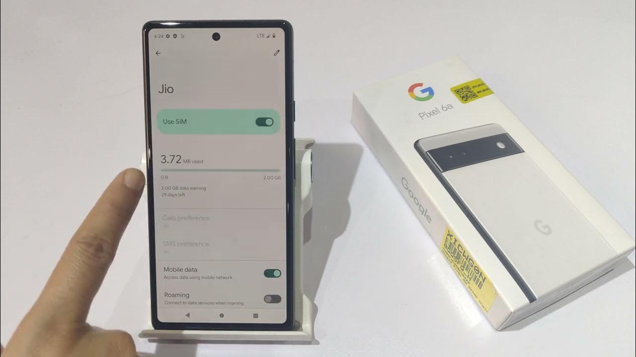How To Insert Sim And Network Setting google pixel 6 pro,6a 5G