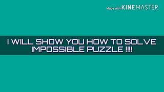 Impossible Puzzle Solved Without Filding Paper Tech Yogesh