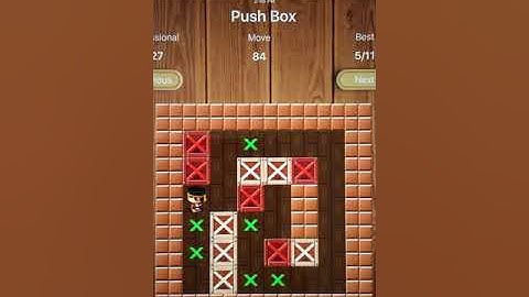 Sokoban Push box game professional level 27 solved