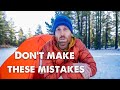 Winter backpacking mistakes that will haunt you