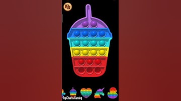 POP IT FIDGET 3D | NEW FIDGET TOY TRADING POP IT TIKTOK GAME 🟡🟢🔵 #shorts