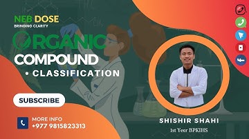 Classification Of Organic Compounds🌸/ Basic Concept of ORGANIC Chemistry 🥰