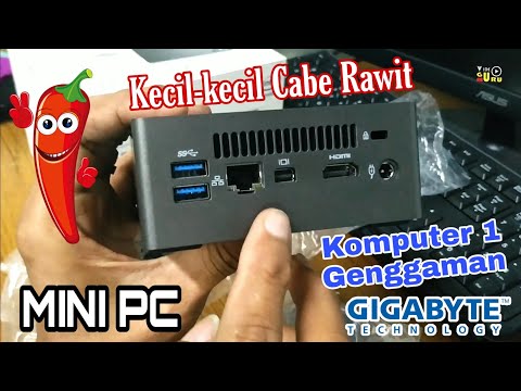 Komputer Mini PC Gigabyte Spesifikasi Mantap Hardisk Sudah SSD Makin Ngebut