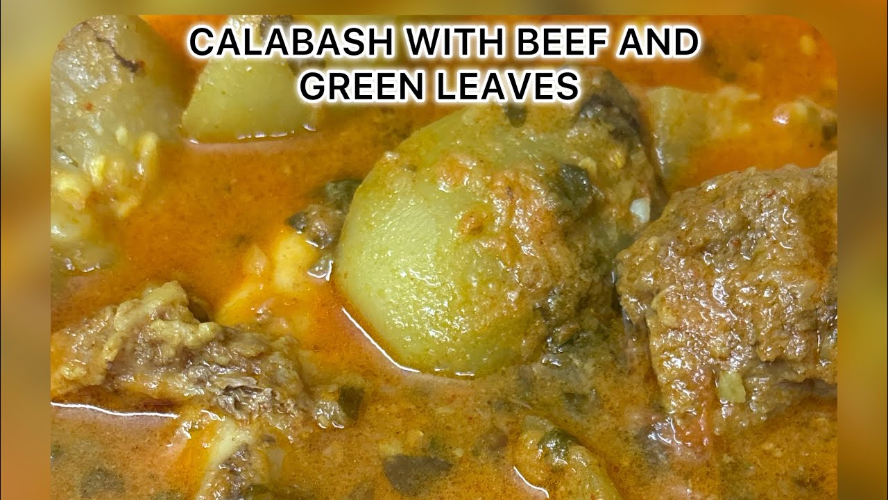 Alzamzam presents you the recipe “CALABASH WITH BEEF🥩AND GREEN LEAVES SALONA”#fypシ#viral#food#recipe