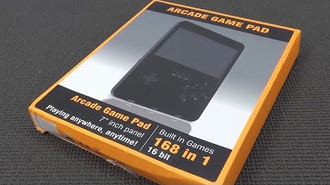 7inch Portable Arcade Sega Genesis Makes No Sense At All ! 😂