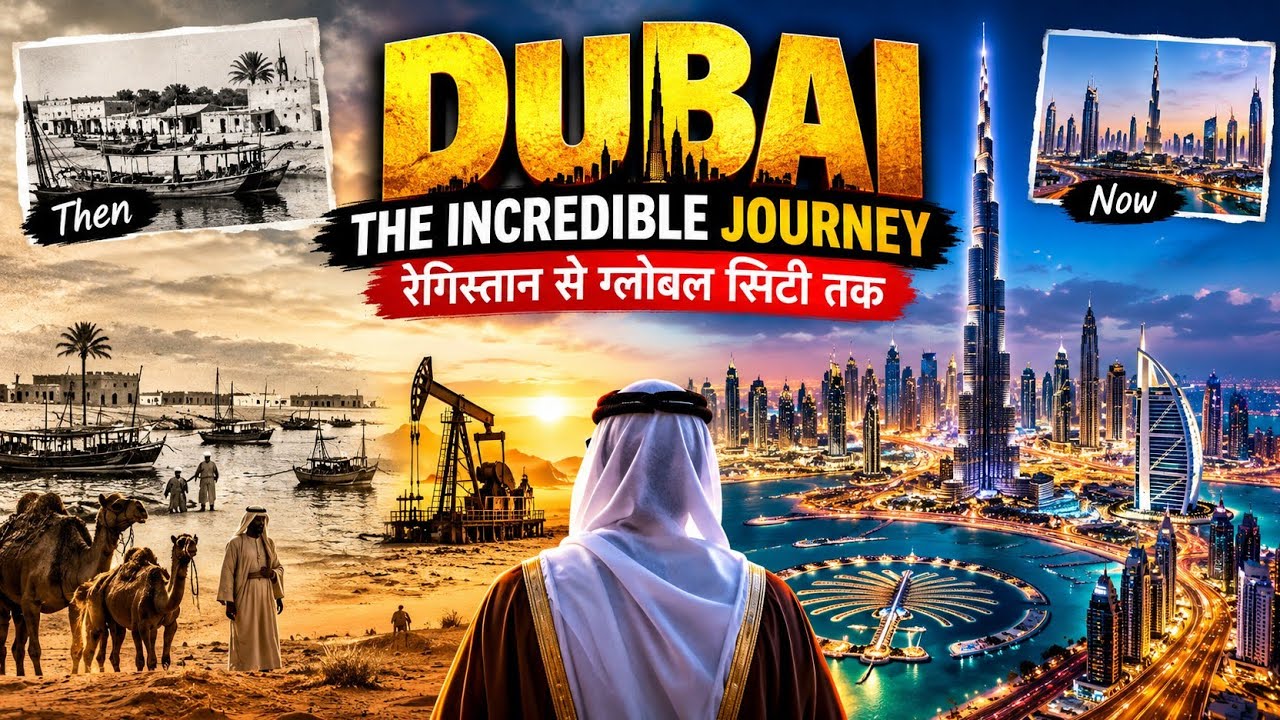 Dubai कैसे बना इतना अमीर? | Dubai History & Untold Story in Hindi