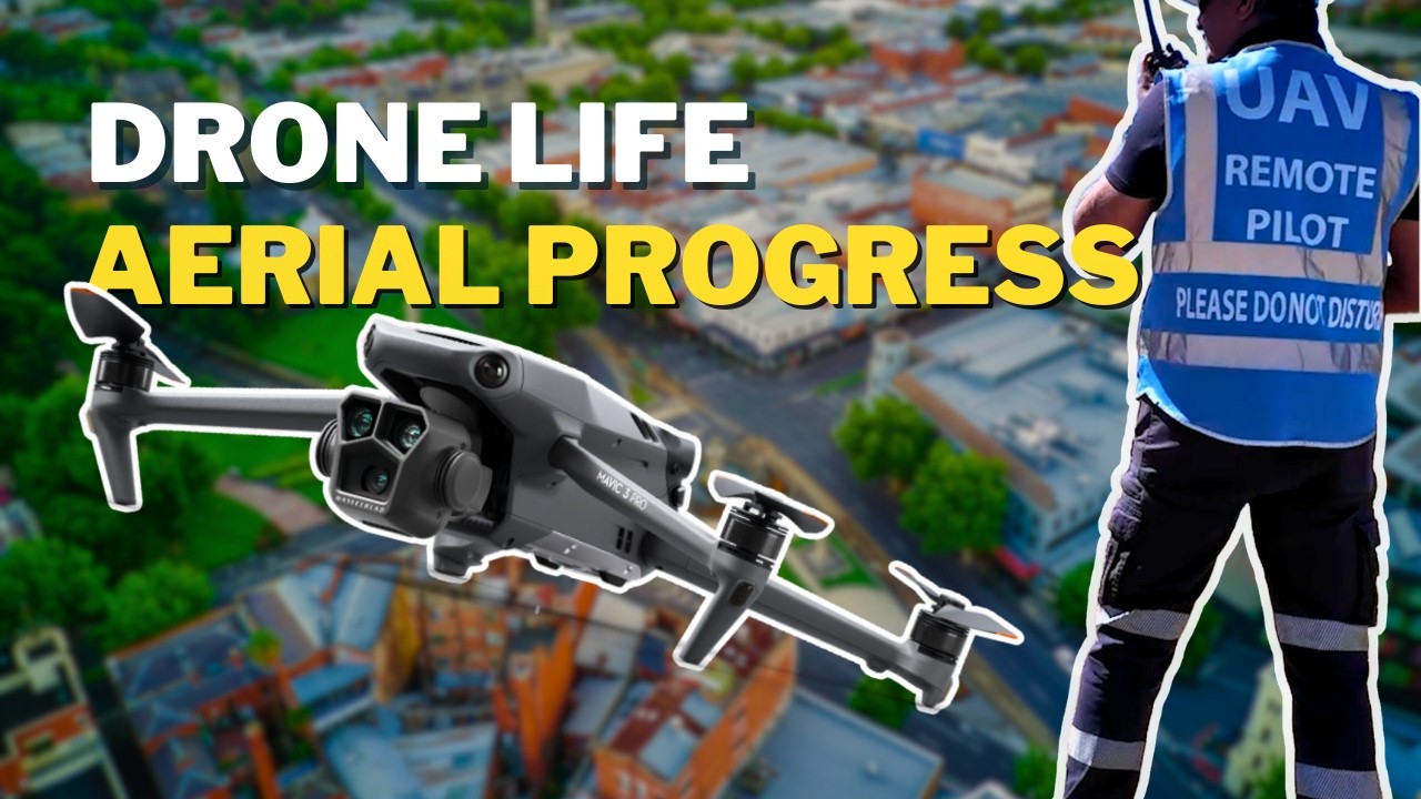 Один день из жизни пилота дрона — отчет о ходе выполнения аэрофотосъемки.