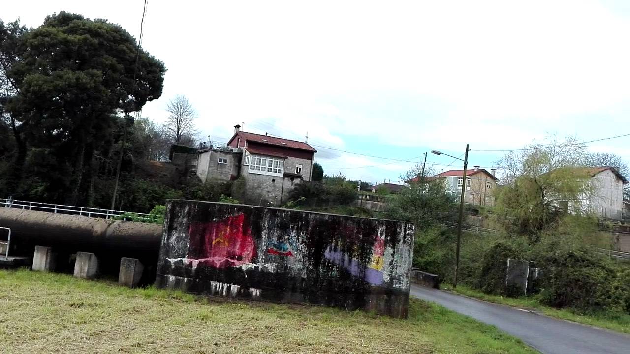 Trasona Corvera Asturias, soltando aguas .