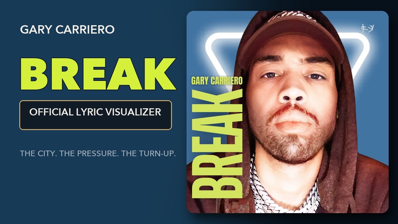Watch Gary Carriero - BREAK (Official Lyric Visualizer) on YouTube Watch Gary Carriero - BREAK (Official Lyric Visualizer) on YouTube