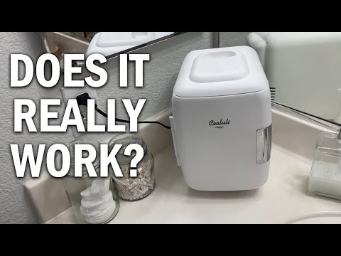 How to Organize a Skin-Care Fridge, Makeup.com Cooluli Mini Skincare  Fridge. Fridge Shelfie. Mini fridge for skincar…