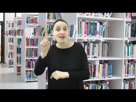 Informacja o Bibliotece w polskim języku migowym