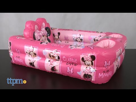 Disney Baby Mickey Minnie Mouse Inflatable Safety Bathtub From Ginsey