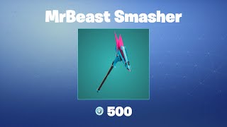 MrBeast Smasher | Fortnite Pickaxe