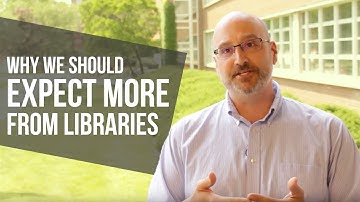 Faculty Minute - Professor Dave Lankes - Expect More