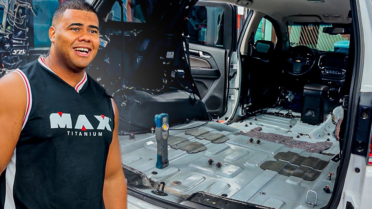 BITELO DESMONTOU A BLAZER E ENCONTROU UM PROBLEMA