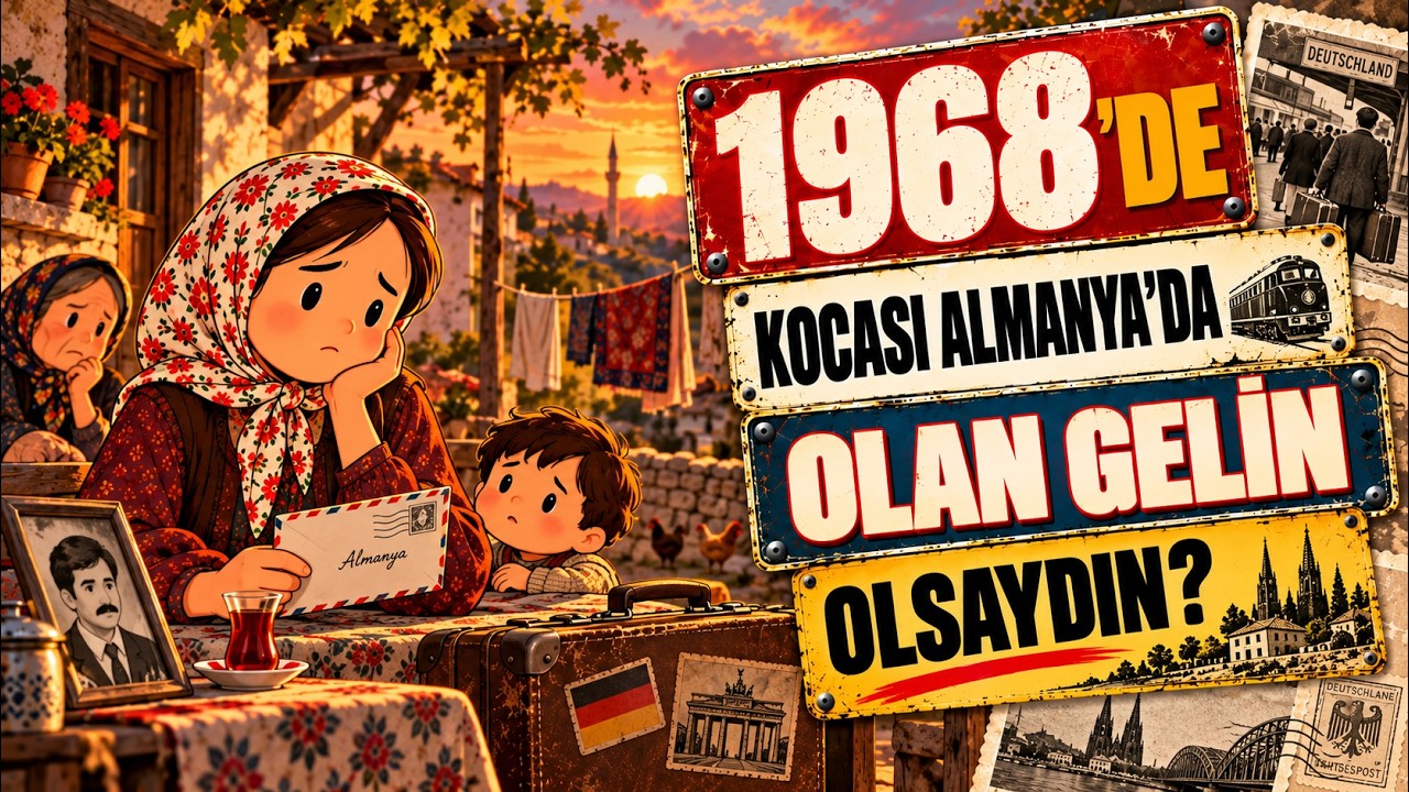 Eğer 1968'te Kocası Almanya'da Olan Gelin Olsaydın?