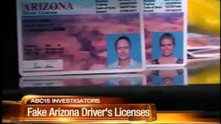 The abc15 investigators buy fake ids made in china that are so good,
officials call it a national security threat.