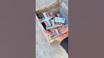 Ke kẹp gạch men kính làm khung chậu