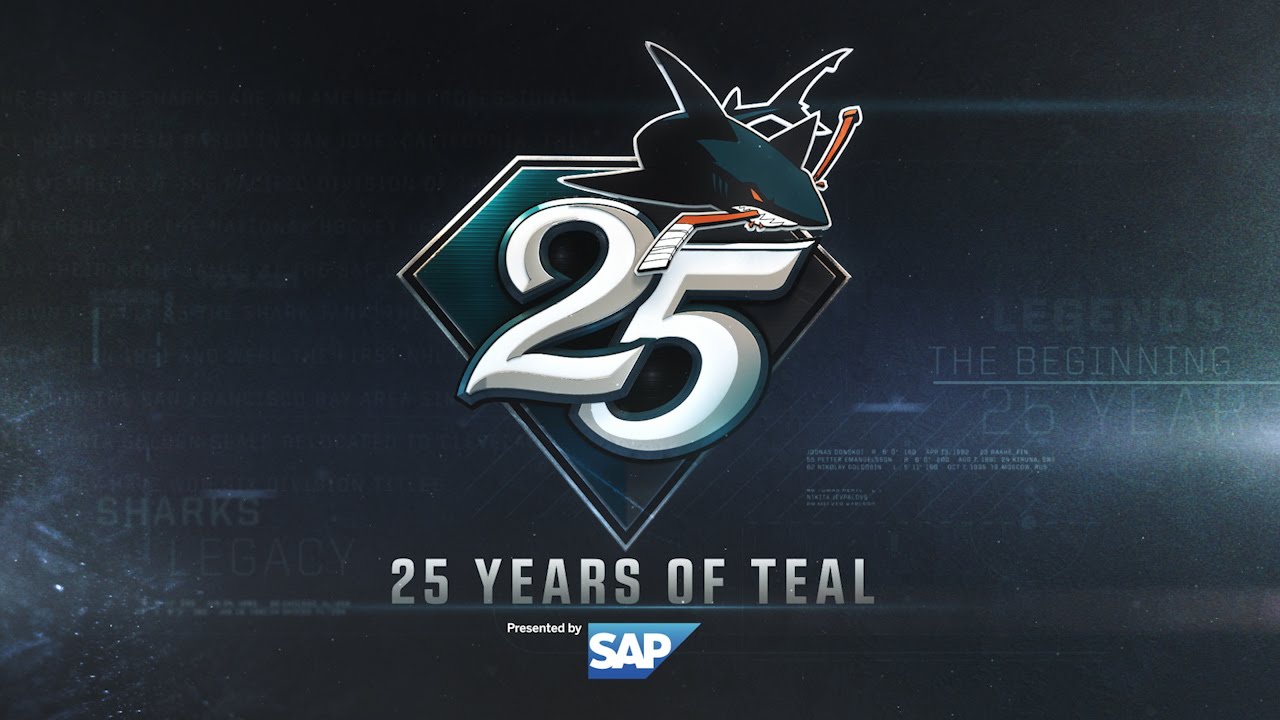 sj sharks/sweeps 25 Years of Teal presented by SAP - The Beginning