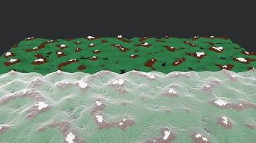 Infinite chunk based terrain generation in Bevy 0.14 and 0.15