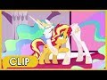 Sunset Shimmer Reunites with Princess Celestia - MLP: Equestria Girls [Forgotten Friendship]