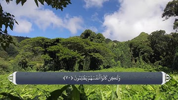 منزه دانستن الله تعالی از ظلم  آیه 70 سوره توبه