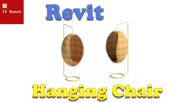 Revit Architecture | Revolve , Void Revolve & Sweep | Hanging Chair