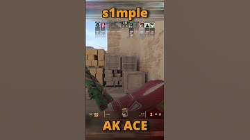 s1mple AK ACE | FACEIT HIGHLIGHTS | #short #cs2 #faceit #s1mple