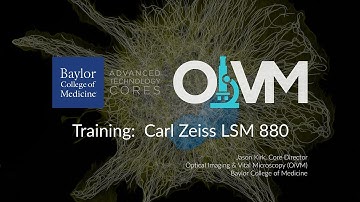 Training:  Carl Zeiss LSM 880 Confocal Microscope