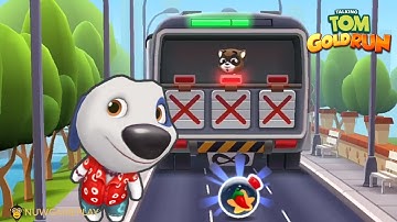 Talking Tom Gold Run - Gameplay Walkthrough Part 20 - Hank Boss Fight (iOS, Android)