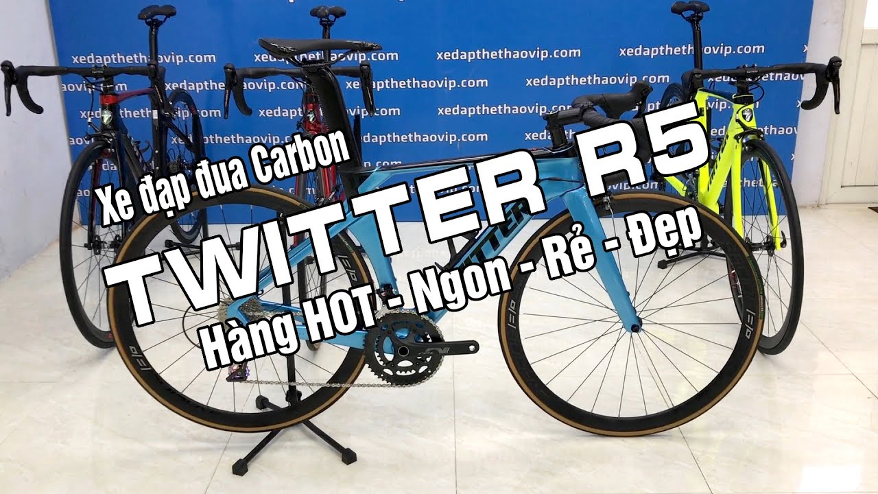 Xe đạp đua carbon TWITTER R5 RS-22 tay đề lắc Retrospec Mới Nhất giá ...