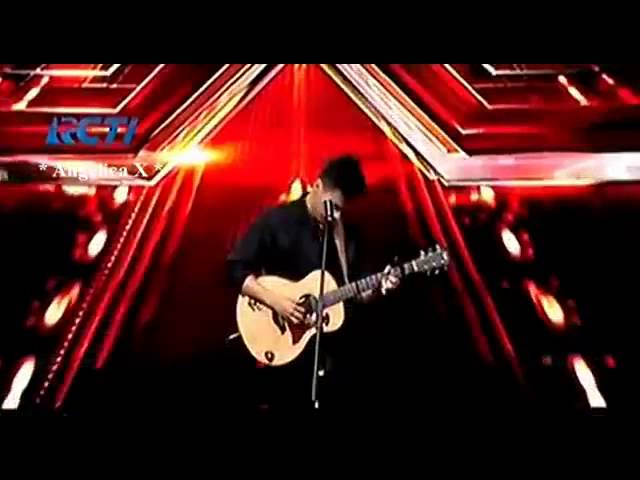 X Factor Indonesia 8 Mei 2015   Aldy Saputra   Late it Go James Bay class=