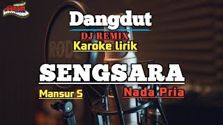 Sengsara Karoke Nada Pria  Mansur S