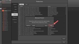 Relocating your Missing Content in MASCHINE 2