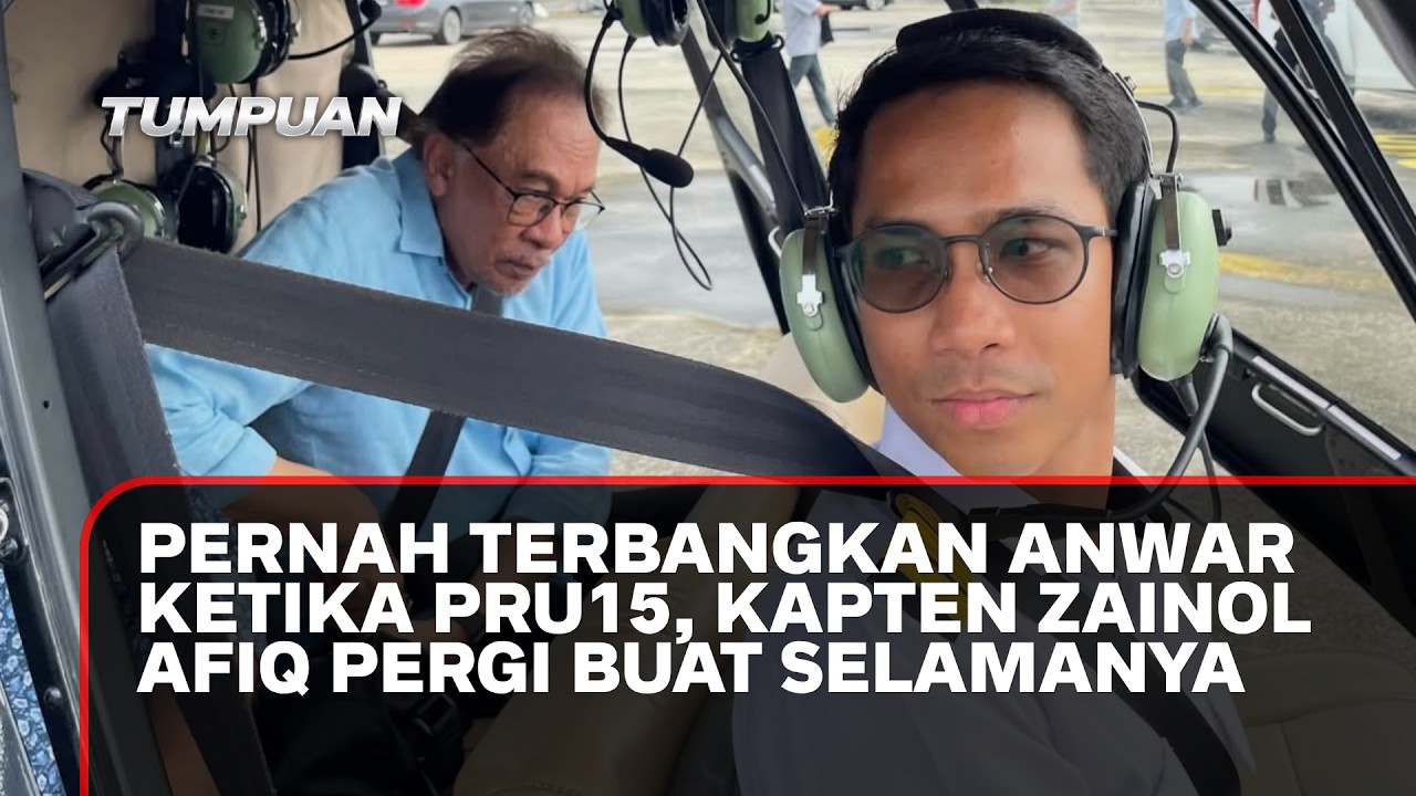 Pernah terbangkan Anwar ketika PRU15, Kapten Zainol Afiq pergi buat selamanya