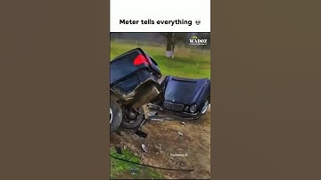 Speed meter tells everything 💀🤯 #mercedes #cars