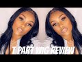 ALIEXPRESS HAIR REVIEW: HAIRITORY OFFICIAL STORE T PART WIG REVIEW | T PART VS FRONTAL |  BADAZZSHAZ