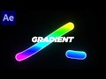 Gradient Blob Text Reveal in After Effects -  After Effects Tutorial | No Plugins Used