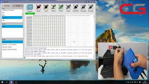 CGpro~Read and write Benz W204 gateway eeprom and flash