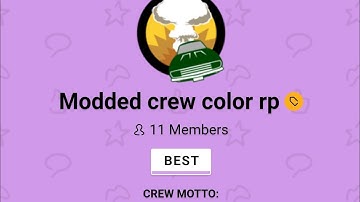 Make modded crew colors with your android phone easily with only two apps  updated.