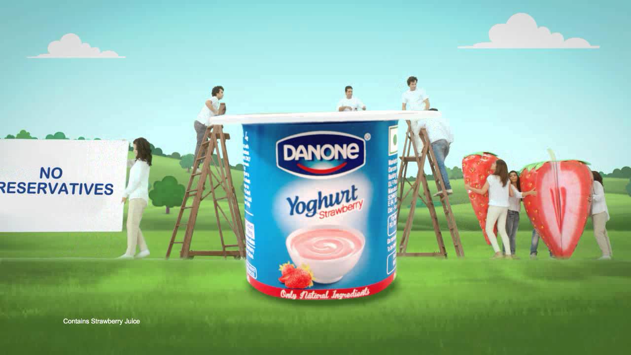 Danone Yoghurt HD YouTube