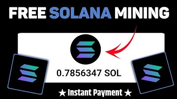 Free Solana (SOL) Mining Site | New Solana Mining Site | Cryptocurrency Mining Site 