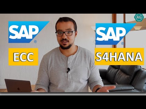 What's the difference between SAP ECC and SAP S4HANA