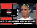 Charles Oliveira discusses missing weight, being stripped of lightweight title | UFC 274