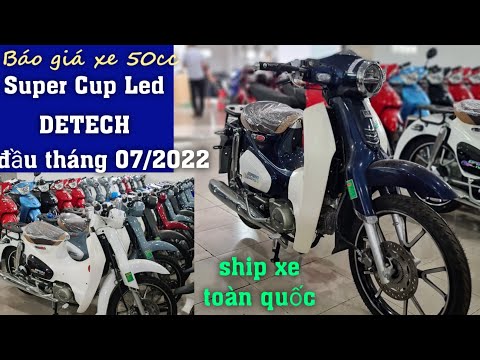 Video Báo Giá Super Cub đèn LED 50cc mới nhất đàu tháng... - youtube