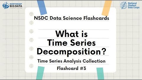 Time Series Flashcard #3: What is Time Series Decomposition?