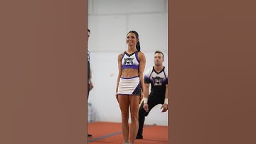 UCA Partner Stunt Video💜| #competition #cheerleading #partnerstunts #nationals #stunt #acrobatics