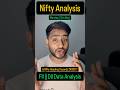 Nifty Updates || FII DII Data Analysis || Nifty50 Levels #stockmarket #nifty50 #shorts #trading